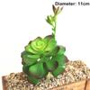 1Pc Small Artificial Succulents Fake Lotus Lithops Flower PVC Succulent Plants Wedding Party Home Floral Decoration
