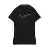 Haut de Fitness à Manches Courtes d'Entraînement Respirant avec Impression Logo pour Homme Tops Noir DD1993-010