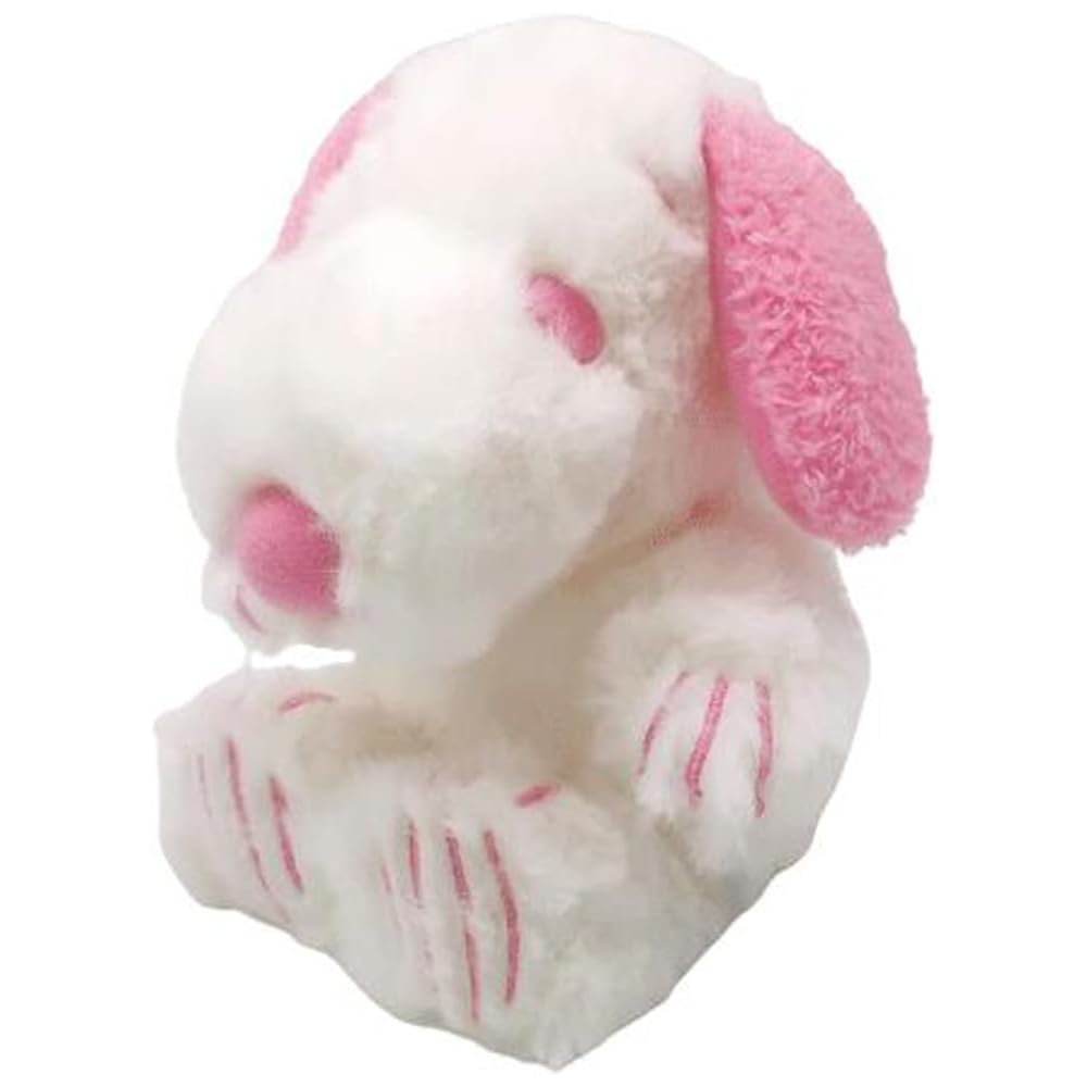Nakajima Corporation Rainbow Color Fuwakuta Snoopy Plush Toy Pink 210623-25
