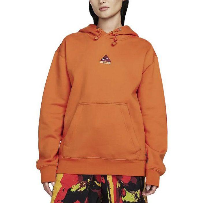 Nike ACG Sweatshirts Unisex Orange Hooded Moderate Regular DH3088-893