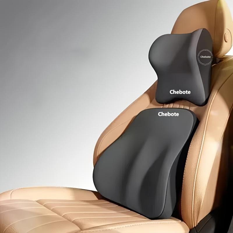 Car Seat Cushion Set - Memory Foam Lumbar Support and Neck Pillow Lumbar Support Car Interior Seat Accessories 2025 Dropshipping