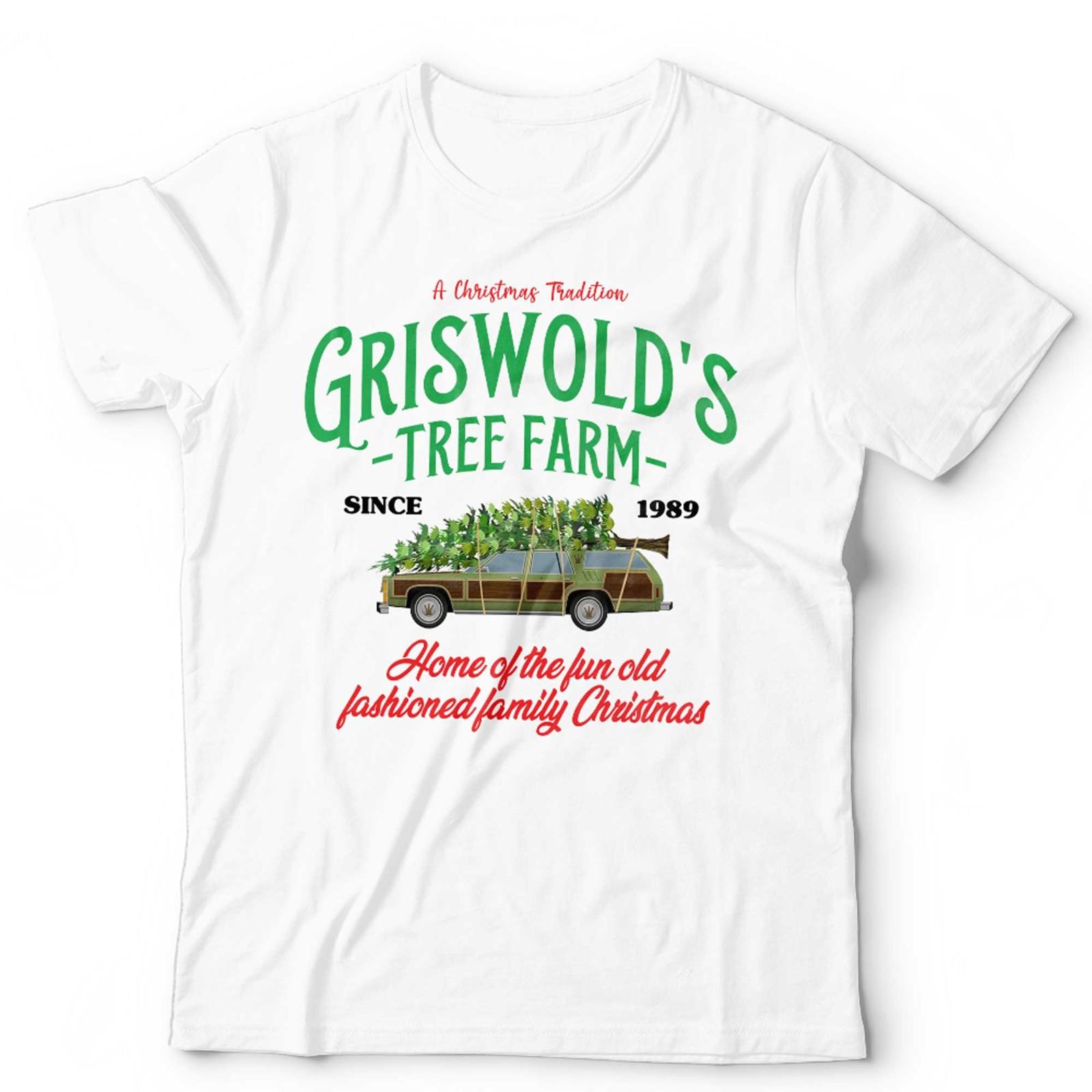 Christmas Grizwolds T Shirt Mens Womens Tees Top Unisex and Vacation Funny Festive Tree Farm Xmas L