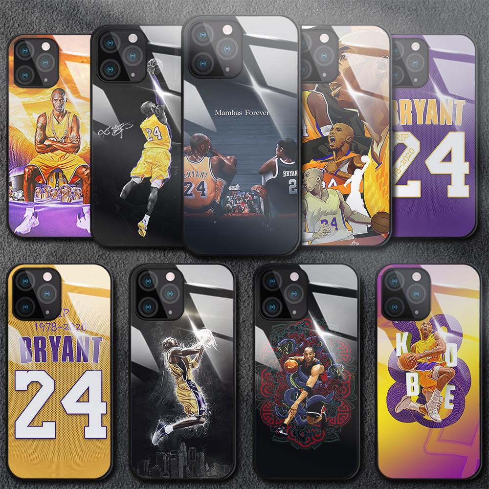 Basketball Mamba Kobe 24 Case For iPhone Samsung Galaxy Redmi Note S 17 16 15 14 13 20 24 25 54 Pro Max Ultra Fe Air Tempered Glass Cover