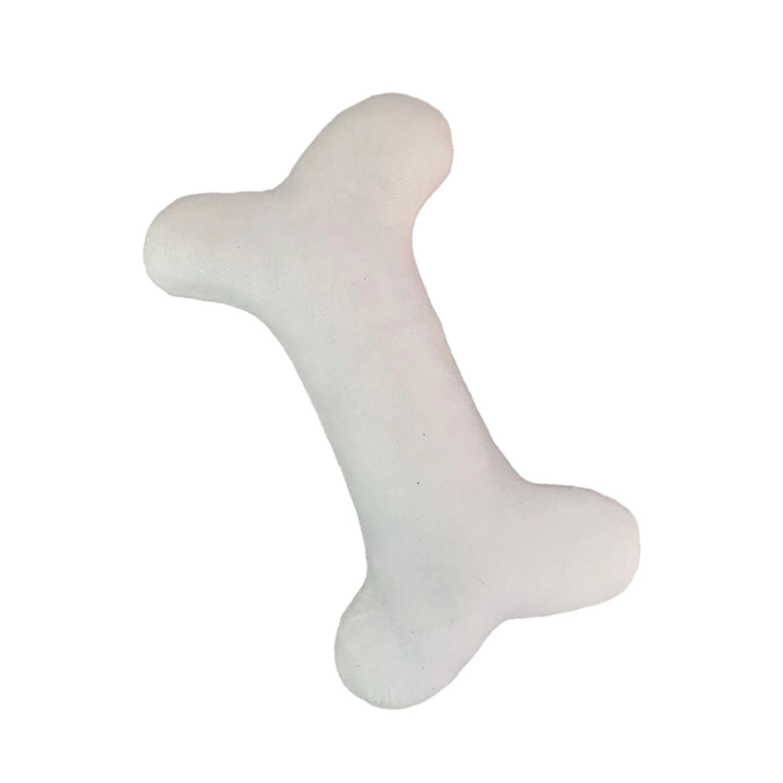 Плюшевая игрушка-погрызушка для питомцев, снимающая стресс и развлекающая белый