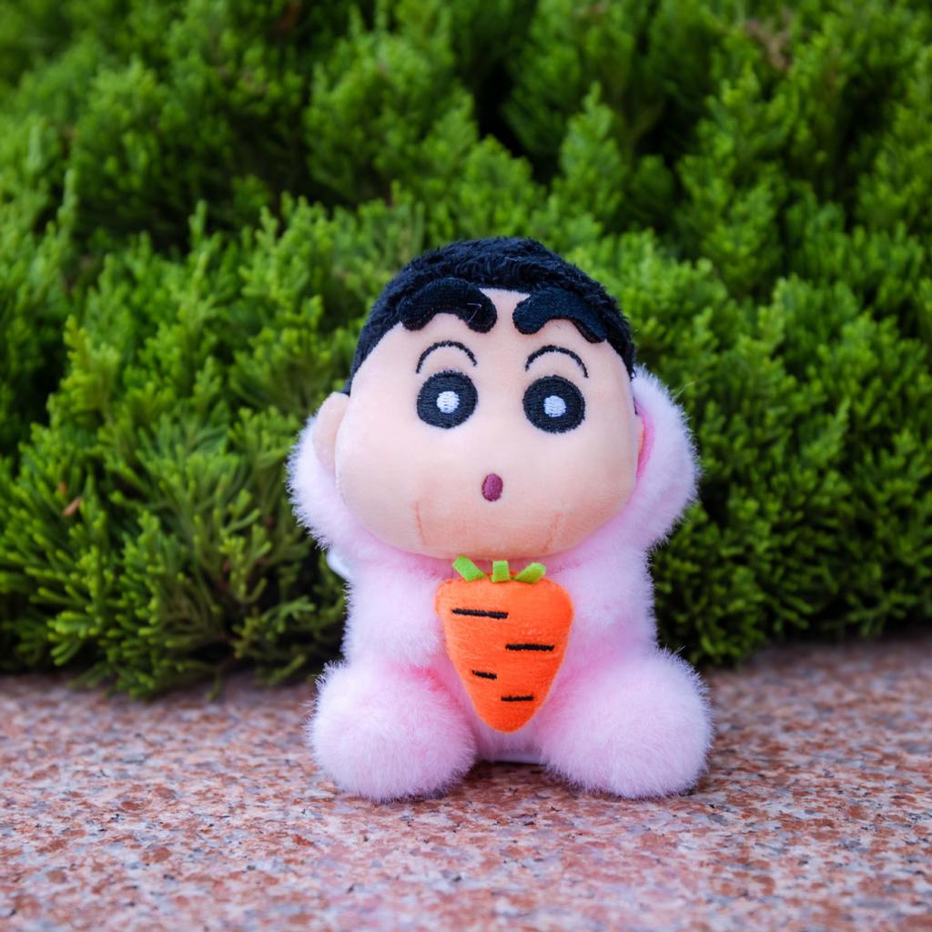 Crayon Shin-chan Removable Hat Plush Charm Doll - Qixi Gift