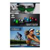 ZECK Baseball Golf Running Sports Sunglasses Asian Fit Ultra Lightweight with Case & Micro Bag DELTA Shockproof Performance 99.9% UV Protection Water