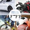 Portable Electric Air Cordless Air USB Max 150 Digital Display with LED 4 Nozzle Low for Compression Inflatable Air and Puncture Repair Kit