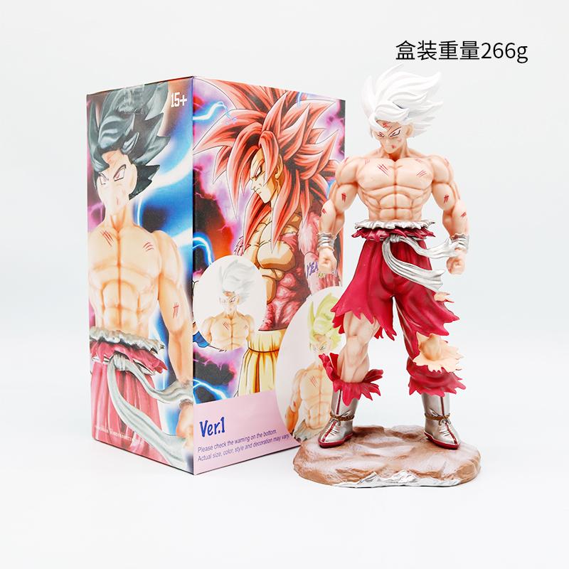 28cm Dragon Ball Z Figure Goku Anime Figures Super Saiyan Goku Gk Statue Gokou PVC Model Toys Doll Collectible Gifts