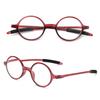 Men Vision Care Round Frame Reading Glasses Presbyopic Eyeglasses Ultralight Far Sight Eyewear