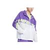 Li Ning Logo Printed Color Block Hooded Jacket Men Jackets Bright-Lotus-Purple AFDQ217-2