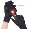 Waterproof Winter Gloves Plus Velvet Mittens Daily Sports Gloves  for Riding Motorcycle Gloves