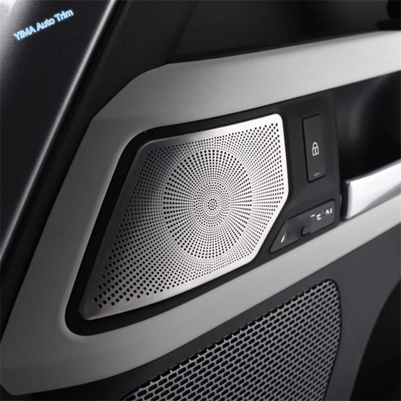 For Land Rover Defender 110 2024 2025 Car Inner Door Horn Speaker Protector Frame Cover Trim Accessories