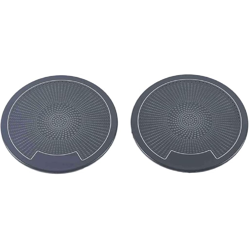Compatible with Tesla Model Y 2021 2022 Interior Trim Car Audio Speaker Cover Sticker Door Loudspeaker Cover Under Seat Outlet Vent Trim (Color :