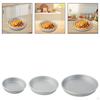 Plaque à pizza perforée en alliage d'aluminium Ustensiles de cuisine Polyvalente, Plateau de cuisson pour pizzas au four Rond pour