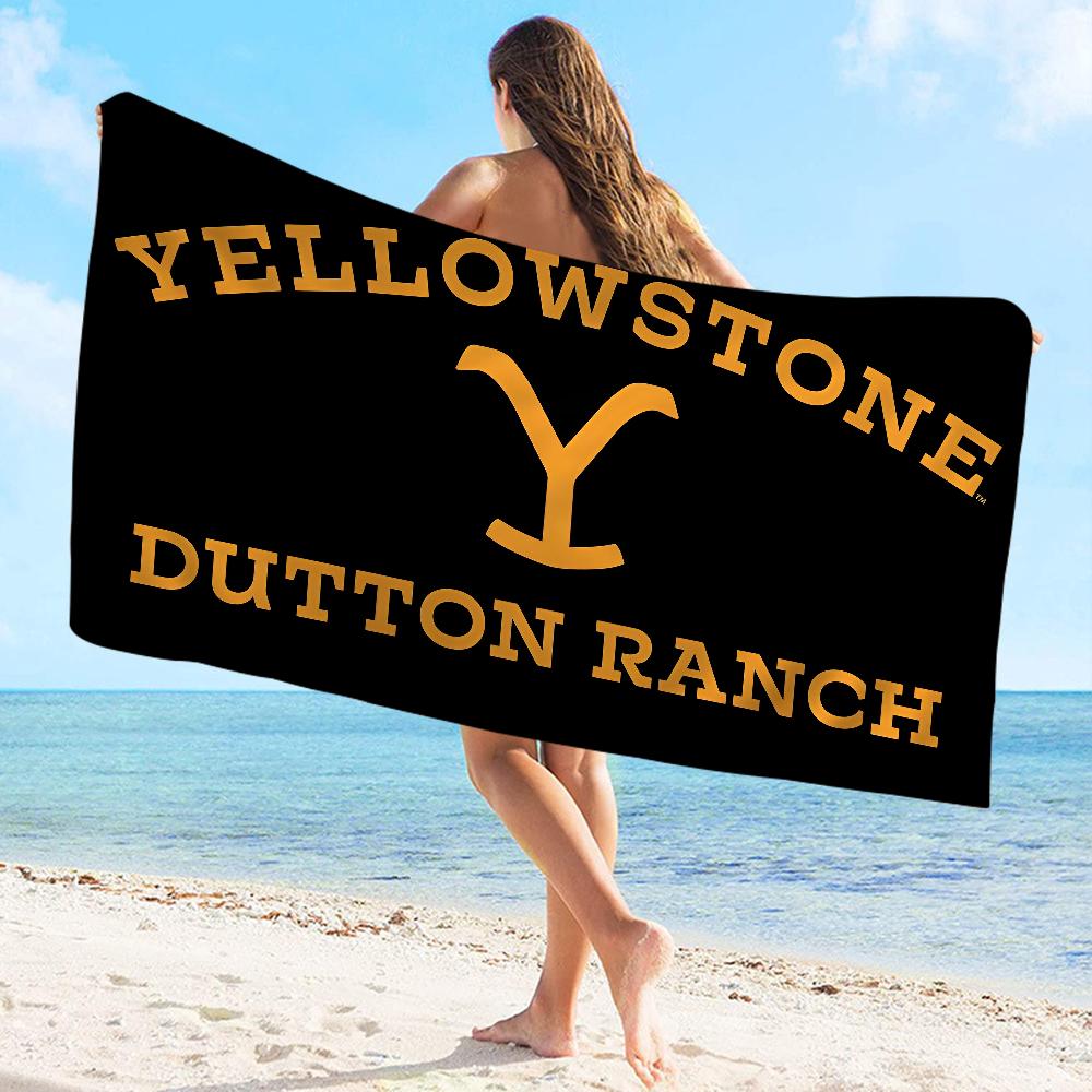 

Yellowstone Dutton Towel Microfiber Beach Towel Absorbent Quick dry Soft Yoga Swimming Resort Mountain Climbing Towel W30*H60(CM)