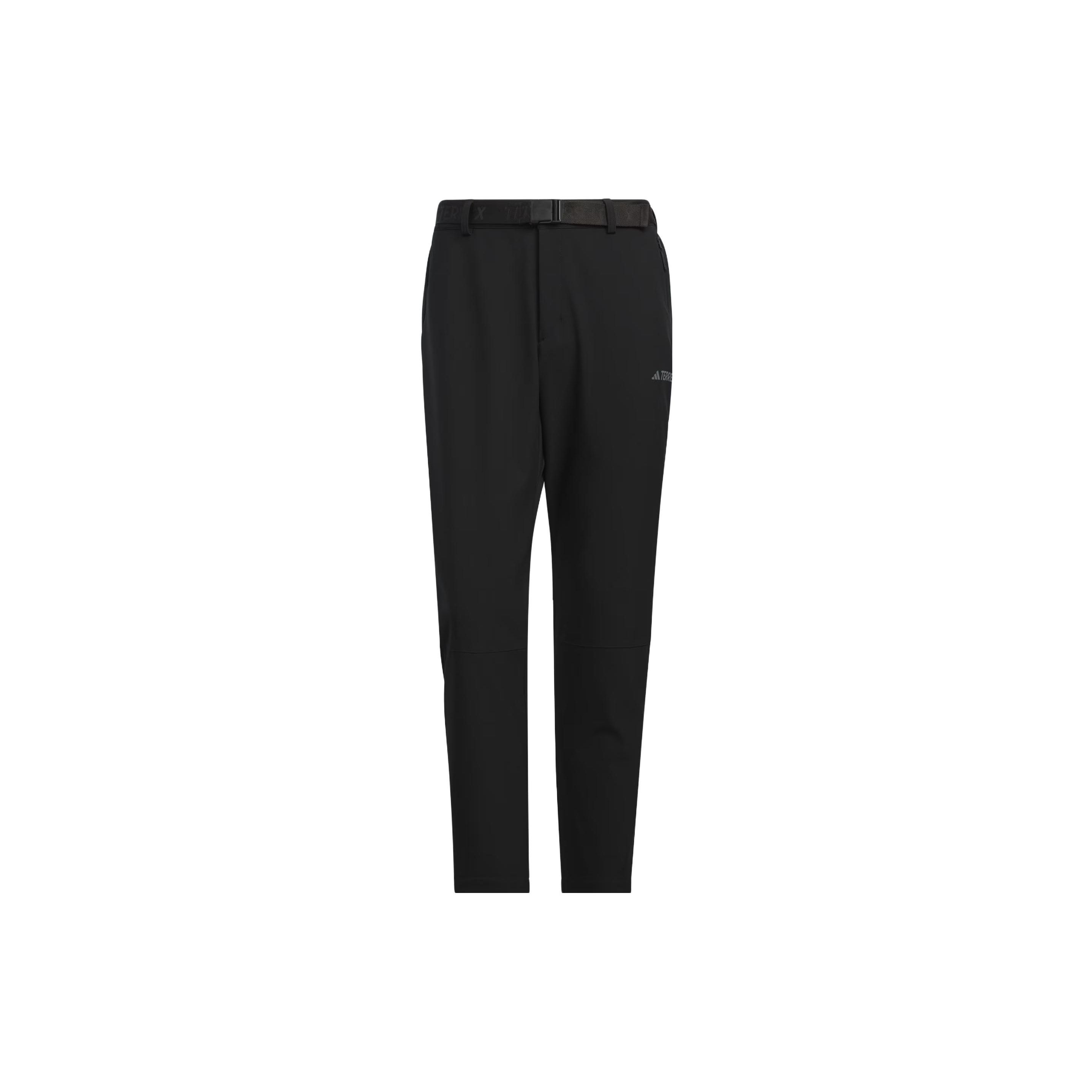 

Adidas Shell Pants Solid Color Logo Outdoor Soft Shell Sports Long Pants Men Pants Black IS8914 S