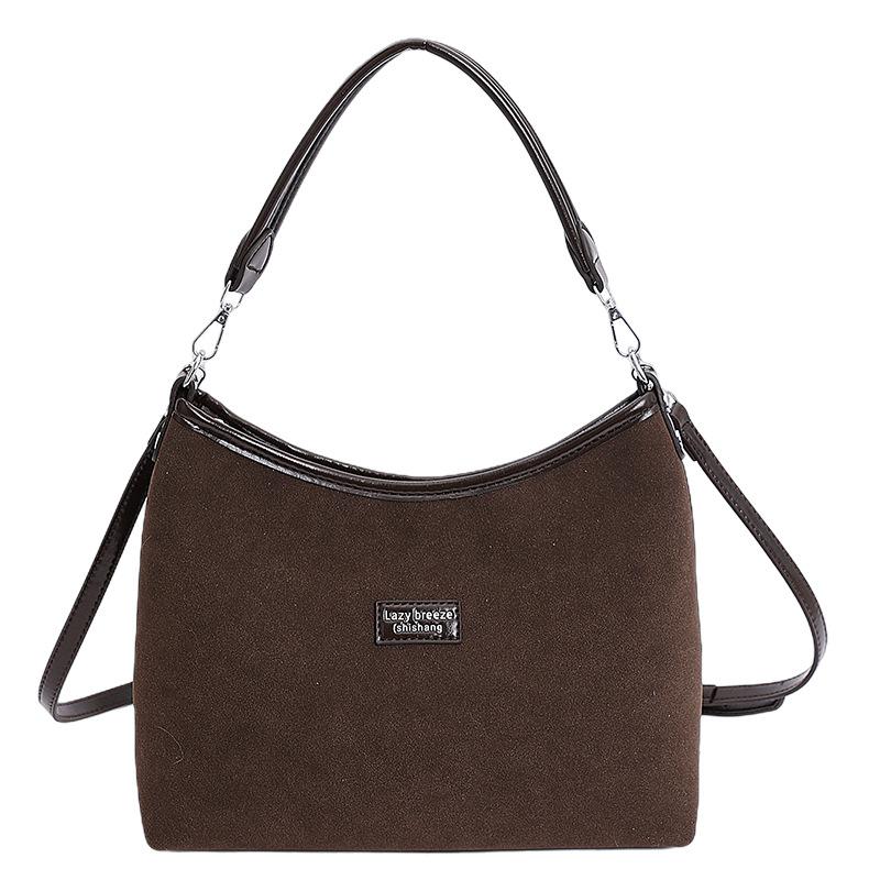 Retro Bag Women's Autumn and Winter 2025 New Versatile Casual Shoulder Messenger Bag Popular Bucket Bag This Year