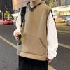 Gilet d'hiver pour femme avec capuche, fermeture à boutons latéraux, isolation thermique en polaire