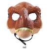 Moving Jaw Halloween Dinosaur Mask Cosplay Props Raptor Dino Mask Dinosaur Headgear  Gifts