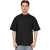 Casual Classics Unisex-T-Shirt für Erwachsene, Interlock, gekämmte ringgesponnene Baumwolle, verlängerter Ausschnitt, übergroß
