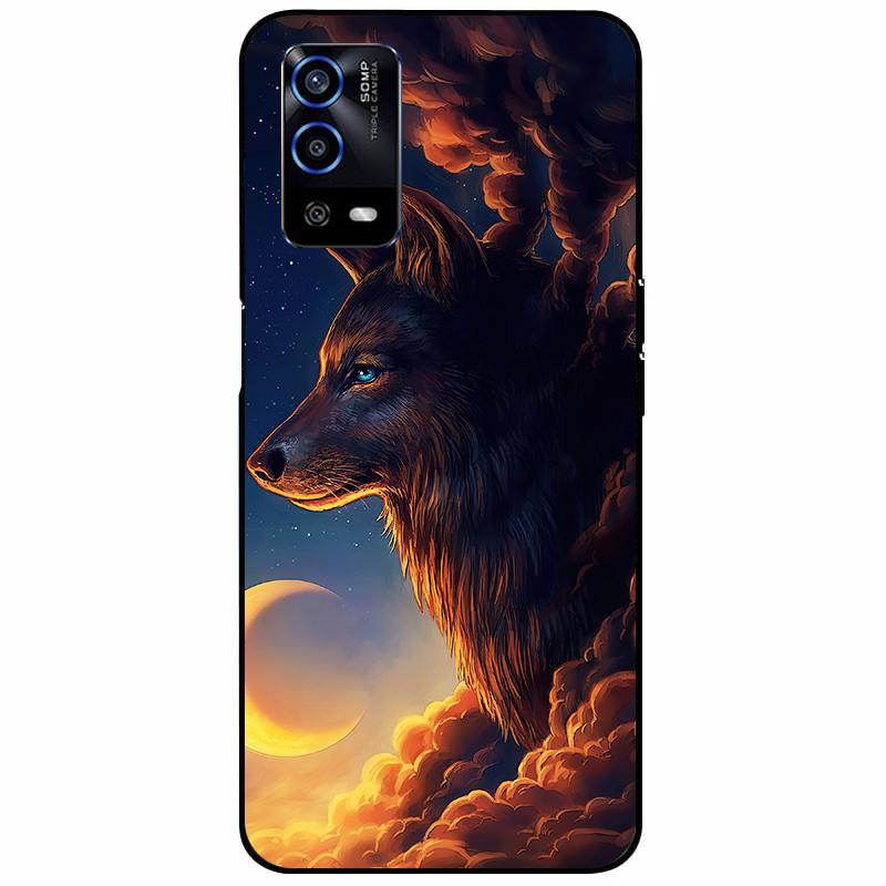 For Oppo A55 4G Case 6.51'' Soft Silicone Protective Marble Phone Cover for Oppo A55 Case TPU Funda For OPPOA55 A 55 CPH2325 Bag