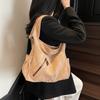 Women's Large Capacity Commuter Underarm Bag PU Shoulder Crossbody Bag Tote Bag