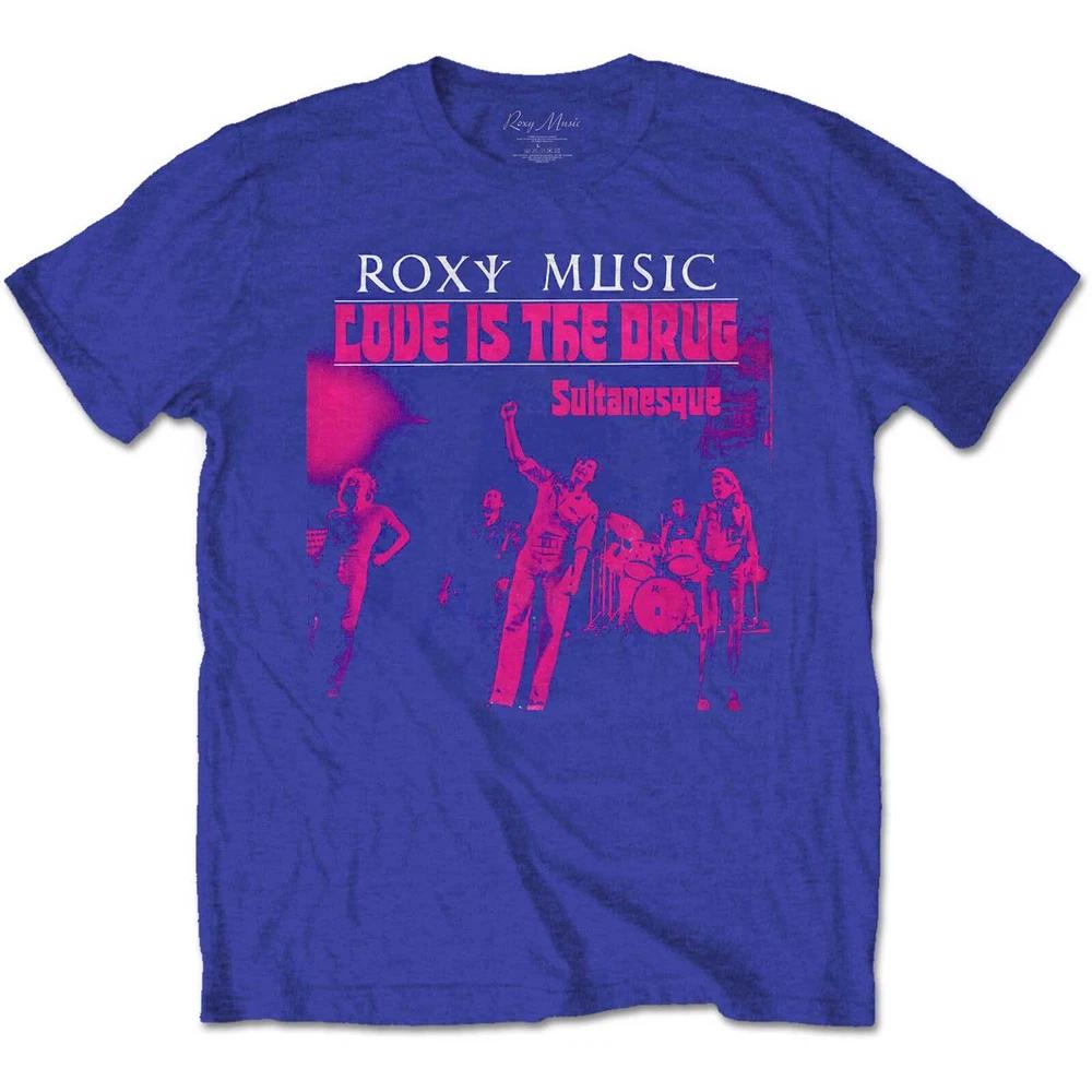 Roxy Music Unisex Tshirt Love Is The Drug S