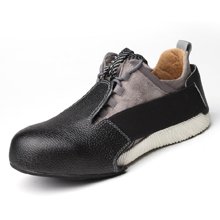 Cubrezapatos de Seguridad con Correa Ajustable, Punteras de Acero Antiaplastastamiento, Cubrezapatos Protectores Antideslizantes para Hombres y Mujeres