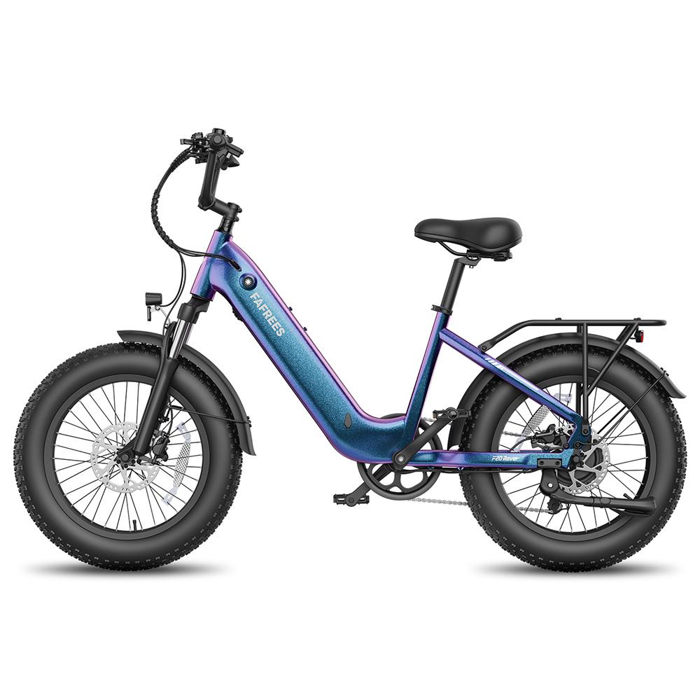 Fafrees F20 Rover Electric Bicycle Top Speed 25km/h 20" Tire All Terrain Adult Electric Bike 48V 20AH LCD Display 250W Motor 7 Speed Max Load 150Kg