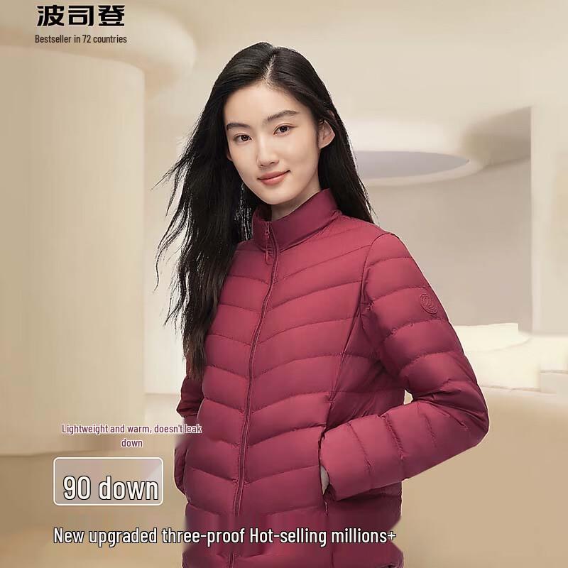 

Bosideng Women s Short Stand-Collar Down Jacket B40131006 160/84A