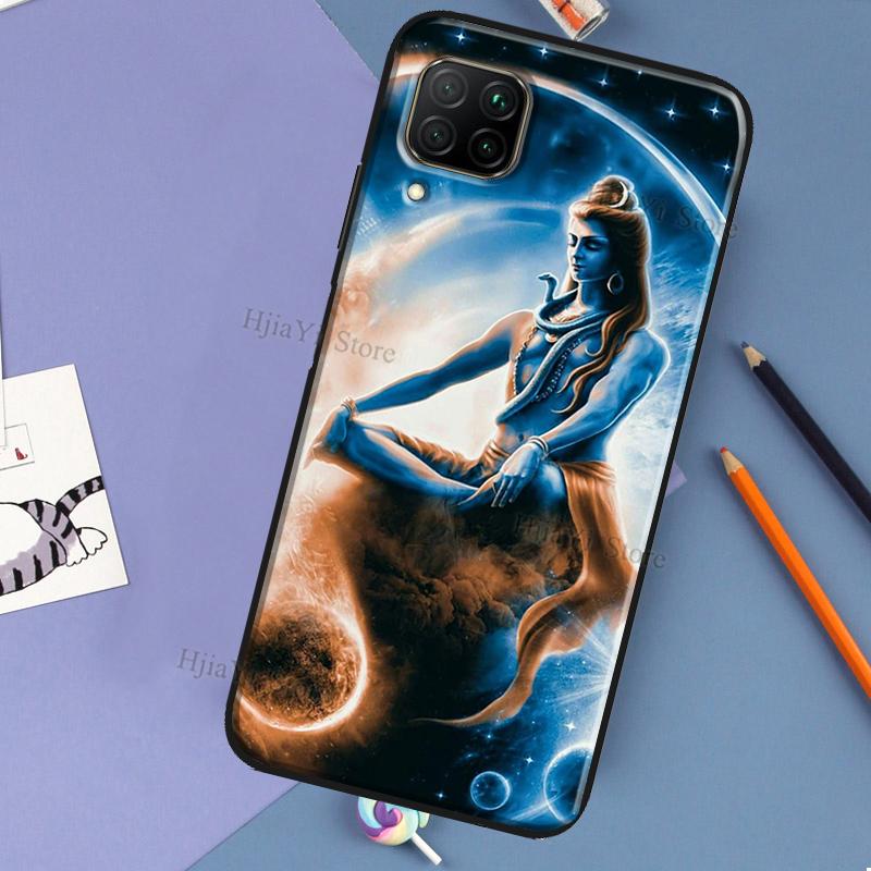 Lord Shiva Hindu God Buddha India Case For Huawei P60 P40 P20 P30 Pro Nova 5T 9 P Smart Honor X8 X9a 50 70 Magic 5 Lite Cover