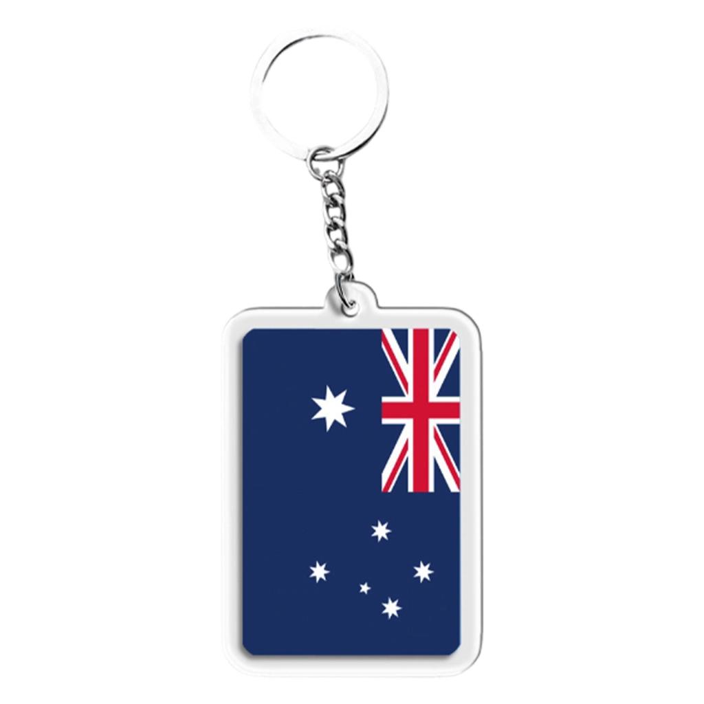 Flag Keychain,Tag Keyring Key Chain For Car Motorcycle Auto,Fan Party Cheering Gift Pendant