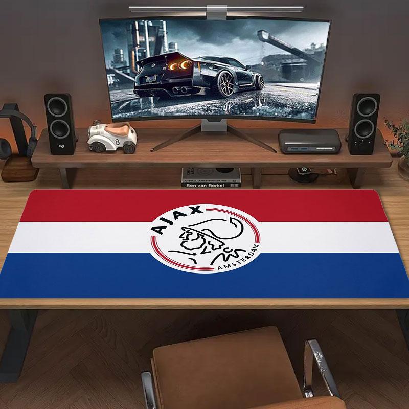 AFC Ajax Large Size Mouse Pad Large Gaming Table Cushion Non-slip Laptop Tablet Big Mousepad XXL Mat Mini PC Playmat With Lock Edge