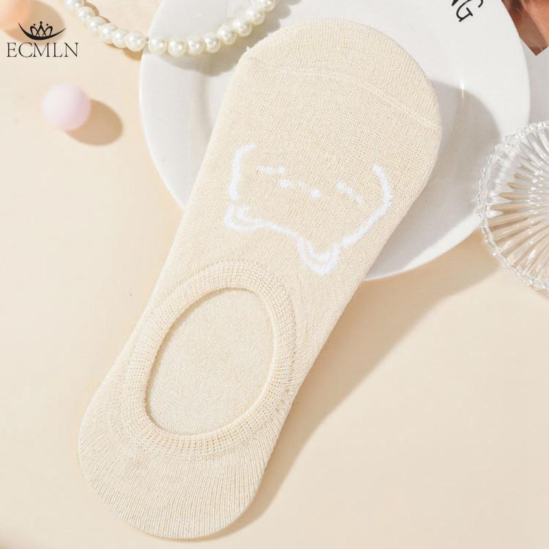 

Дышащие силиконовые нескользящие носки женские хлопковые носки до щиколотки невидимые носки с мелким носком 35-39 бежевый