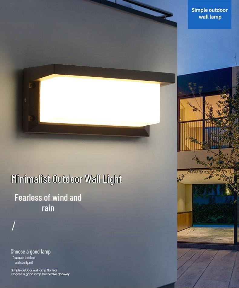 Waterproof LED Garden Wall Lamp for Hotel or Villa