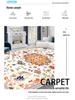 Retro European Style Washable Persian Large Carpet for Living Room or Bedroom