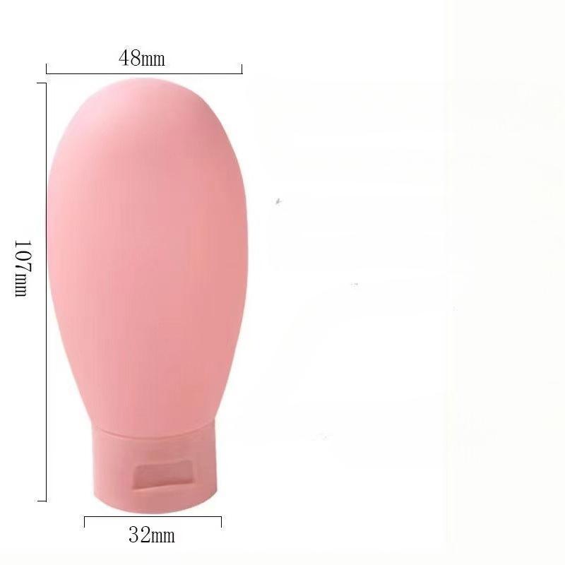 60ml Travel Cosmetic Bottles And Tubes Set, Portable Squeeze Lotion Shampoo Containers With Flip Cap, Leak Resistant Toiletry Kit For Vacation