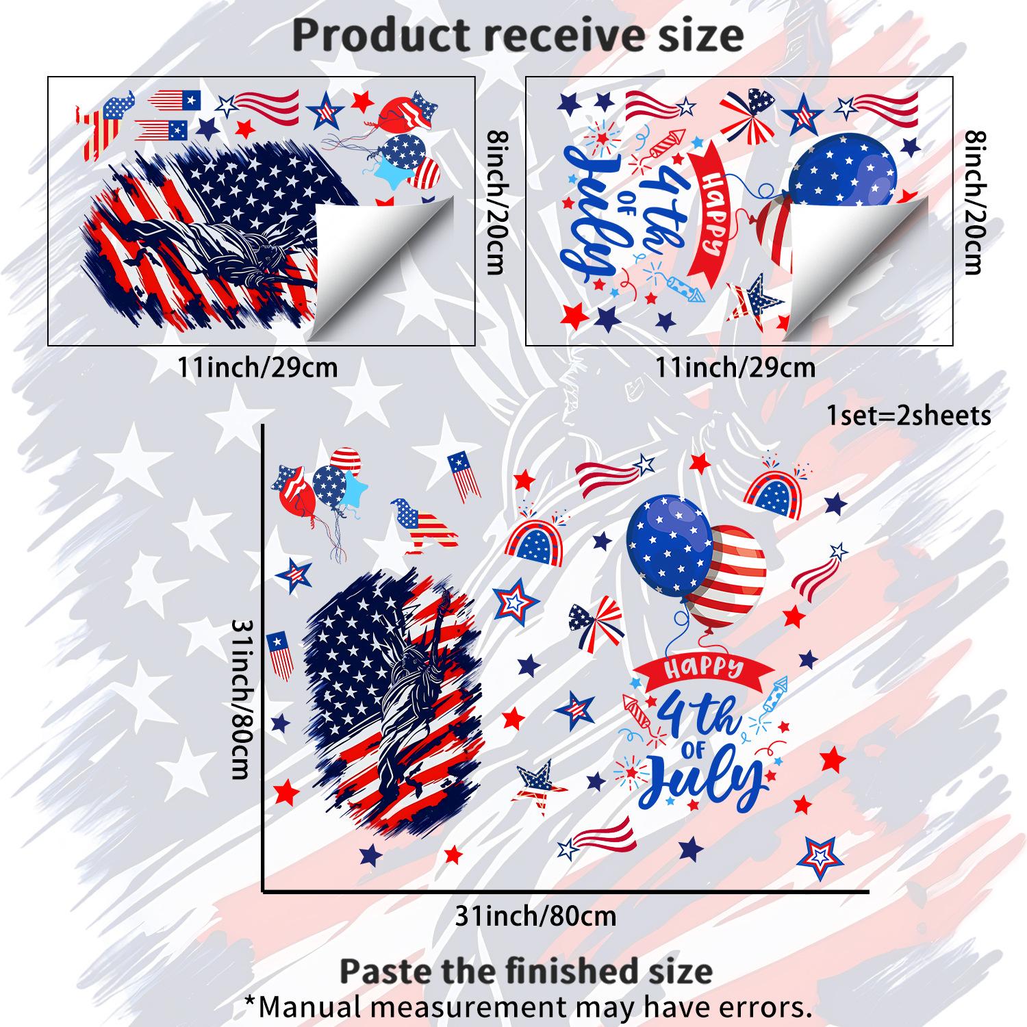 

Glass Film for Bedroom, Bathroom, Living Room, Balcony and Window Decoration Stickers JDT_X111