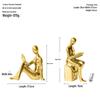 Minimalist Light Luxury Ceramic Bookend Ornament for Home Decor