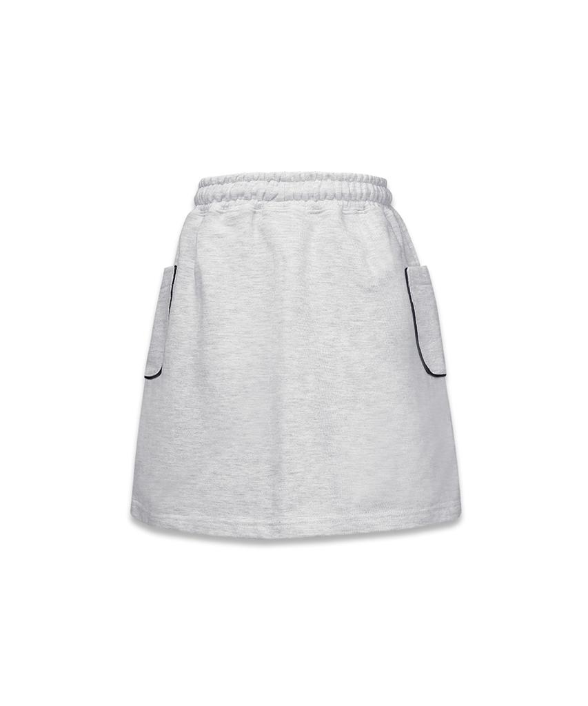 Mackie Field Sports Skirt Light Grey