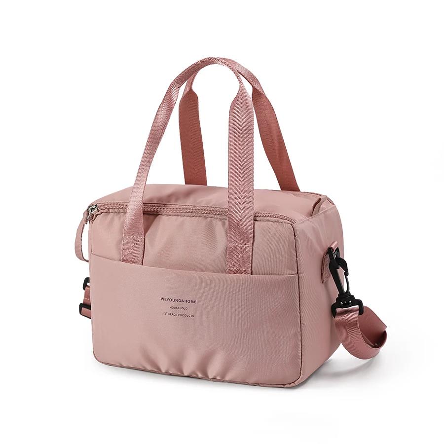 Practical New Oxford Cloth Thermal Insulation Lunch Box Storage Handbag Multifunctional School Office Picnic Cooler Bags 2980₽