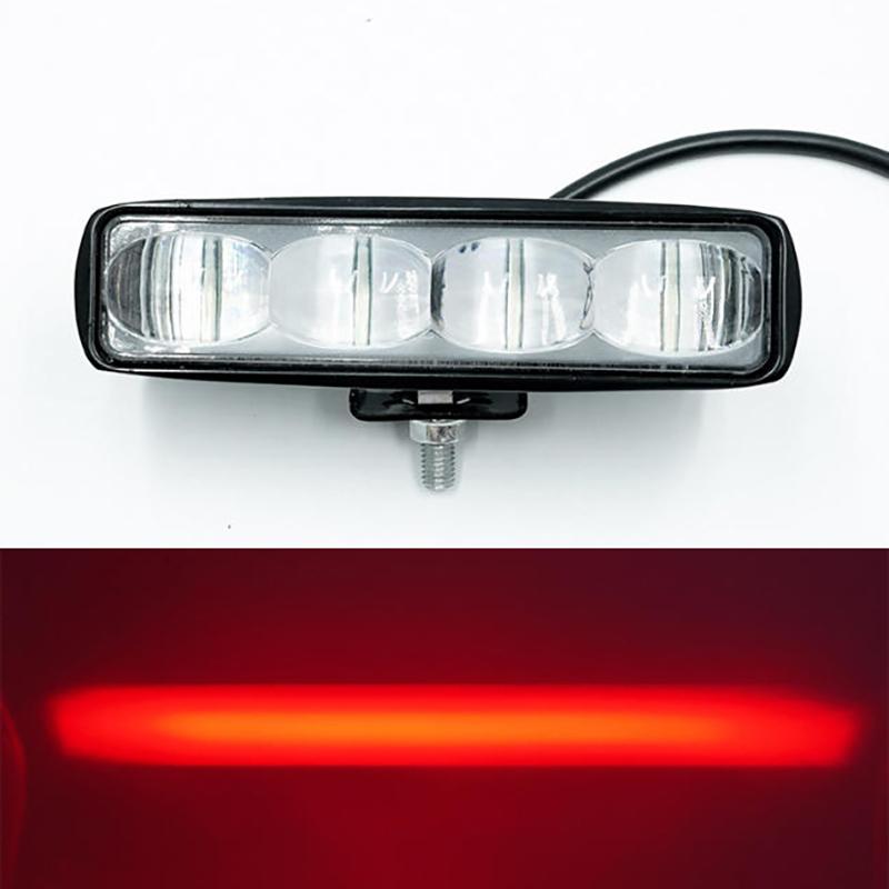

Ultra-Focused Red And Blue Light Forklift Led Warning Light 12-80V Operation Area Limit Light 6-Bead Safety Signal Light красный