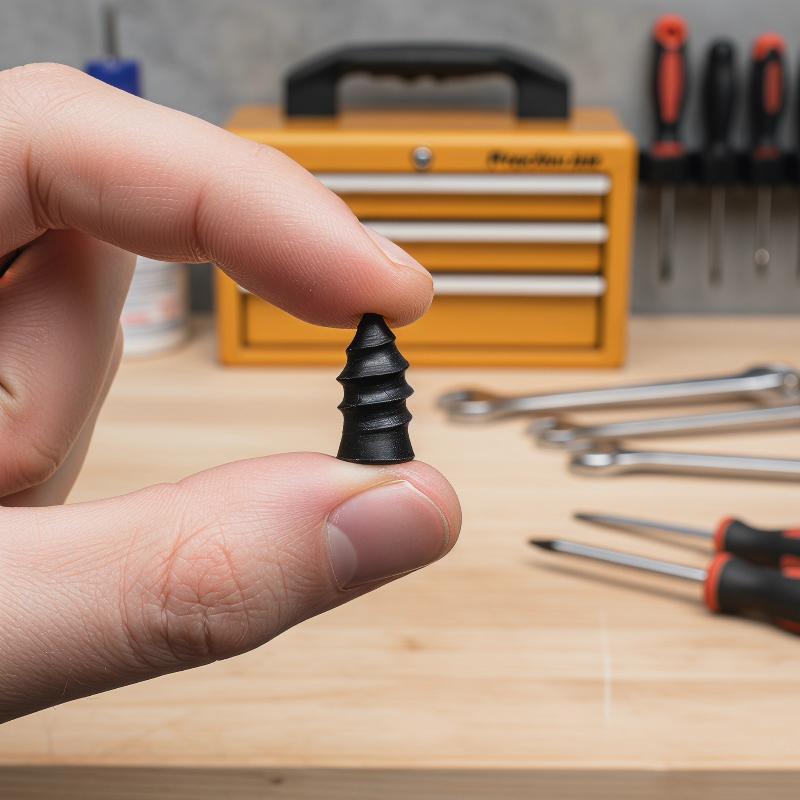 30Pcs Emergency Tubeless Rubber Tire Repair Kit For Cars Motorcycles And Scooters Includes Pliers And Screwdriver