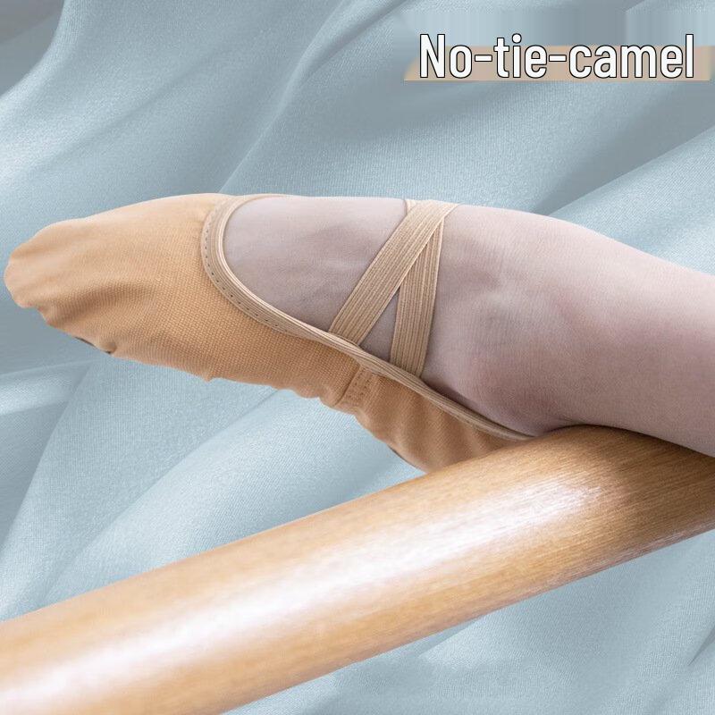 Junshi Laceless Soft Ballet Dance Shoes