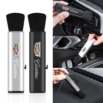 New Car Interior Retractable Cleaning Brush Soft Wool Dust Bru For Escalade CTS ATS SRX STS XT5 XT4 XT6 XTS CT4