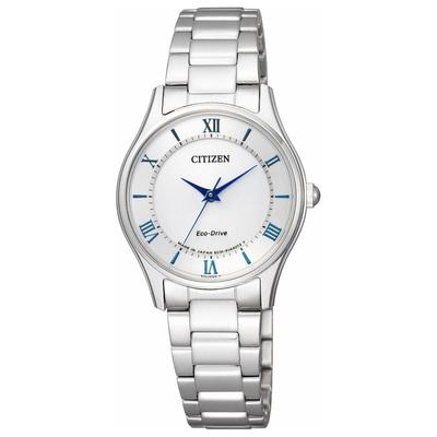 Citizen Collection Partneruhr Silberuhr Eco-Drive EM0400-51B Damen
