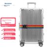 Luggage Strap for International Shipping, Packing Belt, Suitcase Binding Strap, Travel Security Tie-Down Straps with Luggage Tags, Rainbow Color