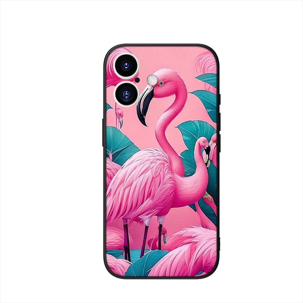 Flamingo Tier Handyhülle für Motorola Moto G54 G05 G24 G67 G55 G75 G9 G85 G15 G57 G86 Power Edge 50 30 Ultra Fusion neo Pro