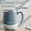 Double-Wall Insulated Coffee Mug 500ML Stainless Steel Thermos Sealed Water Cup  Travel