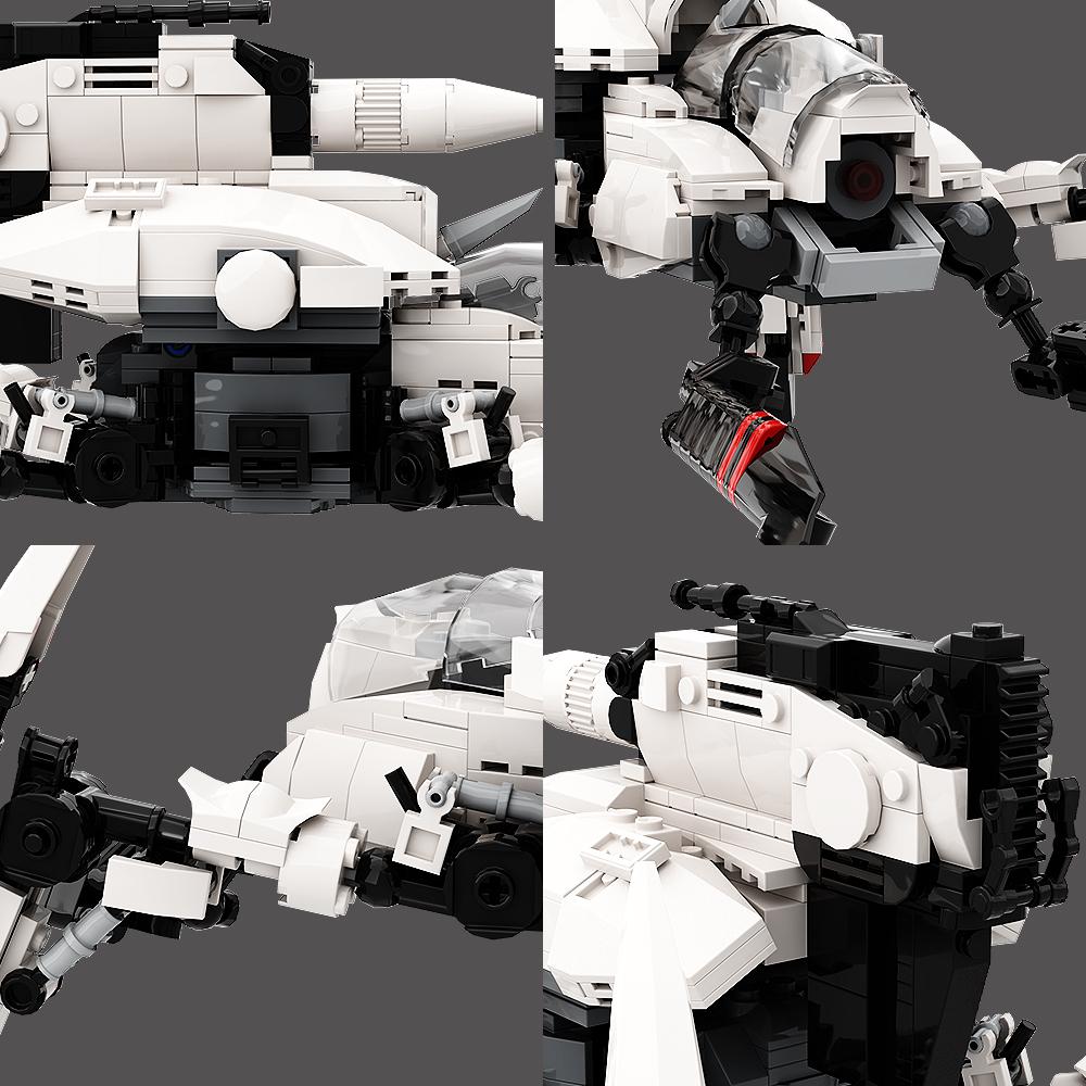 Gobricks MOC 86: Run Through the Battlefront Bricks of Destruction Constructing Block Kit Educational Playthings For Kid Gift